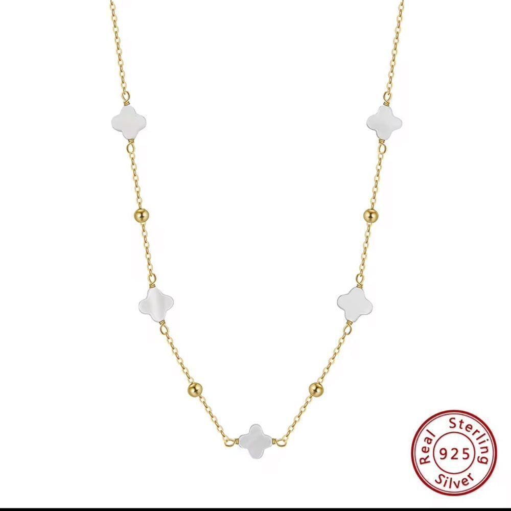 ENA 925 14k over Sterling Silver Necklace
